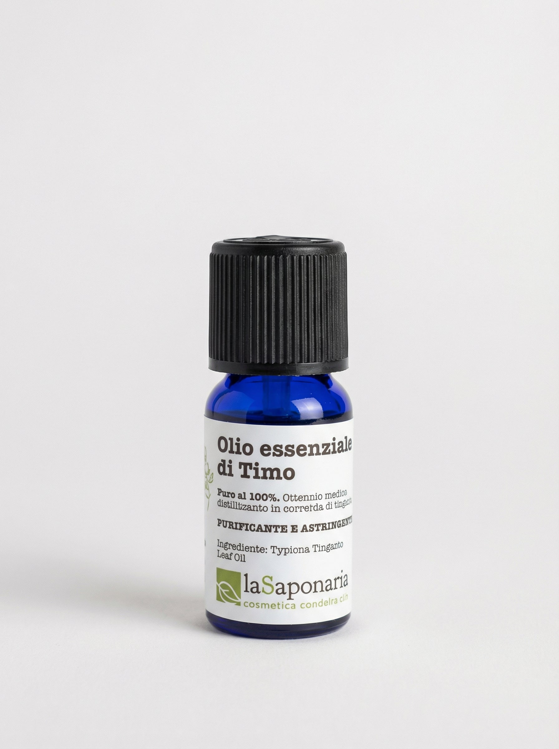 Olio essenziale di Timo Purificante Astringente by La Saponaria — product photo on white background