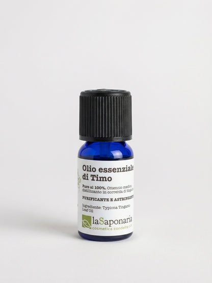 Olio essenziale di Timo Purificante Astringente by La Saponaria — product photo on white background