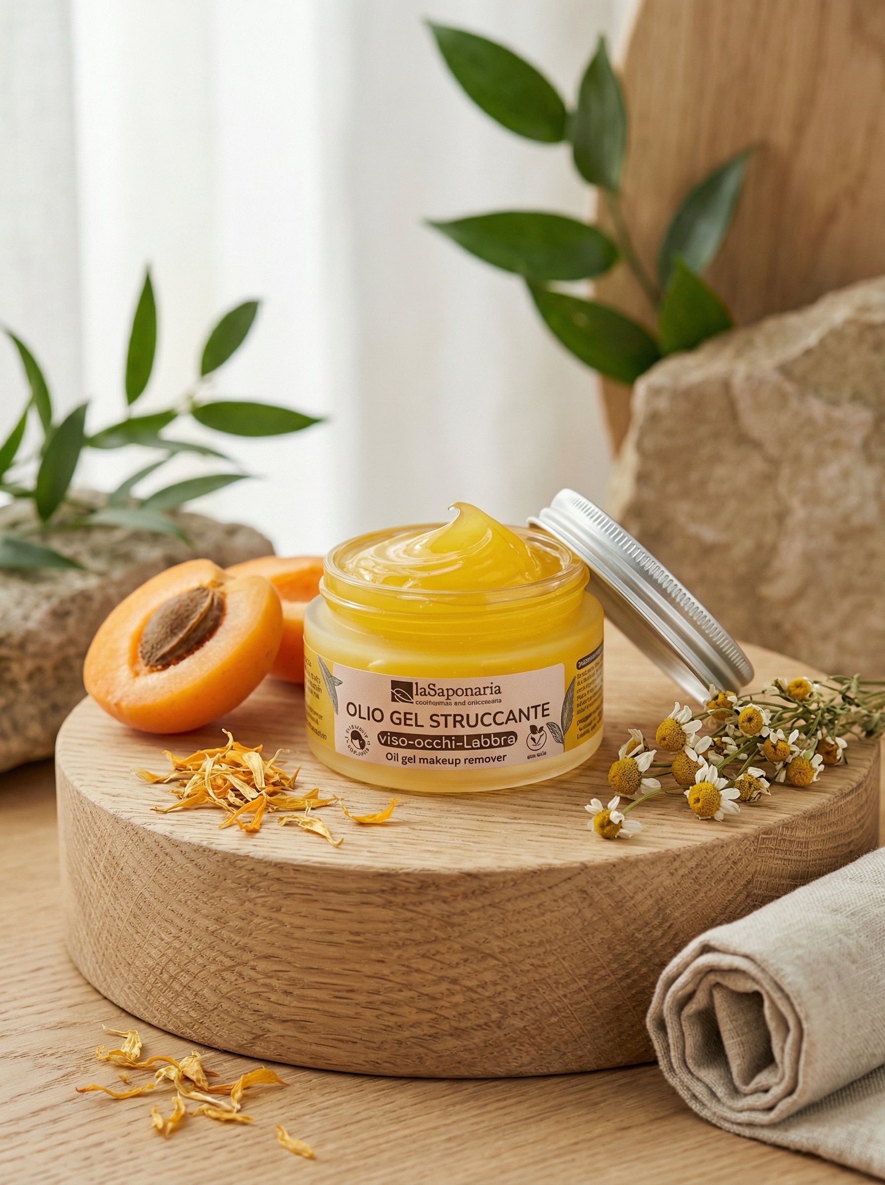 Olio Gel Struccante Viso Occhi Labbra - Detersione e Idratazione by La Saponaria — hero product photo