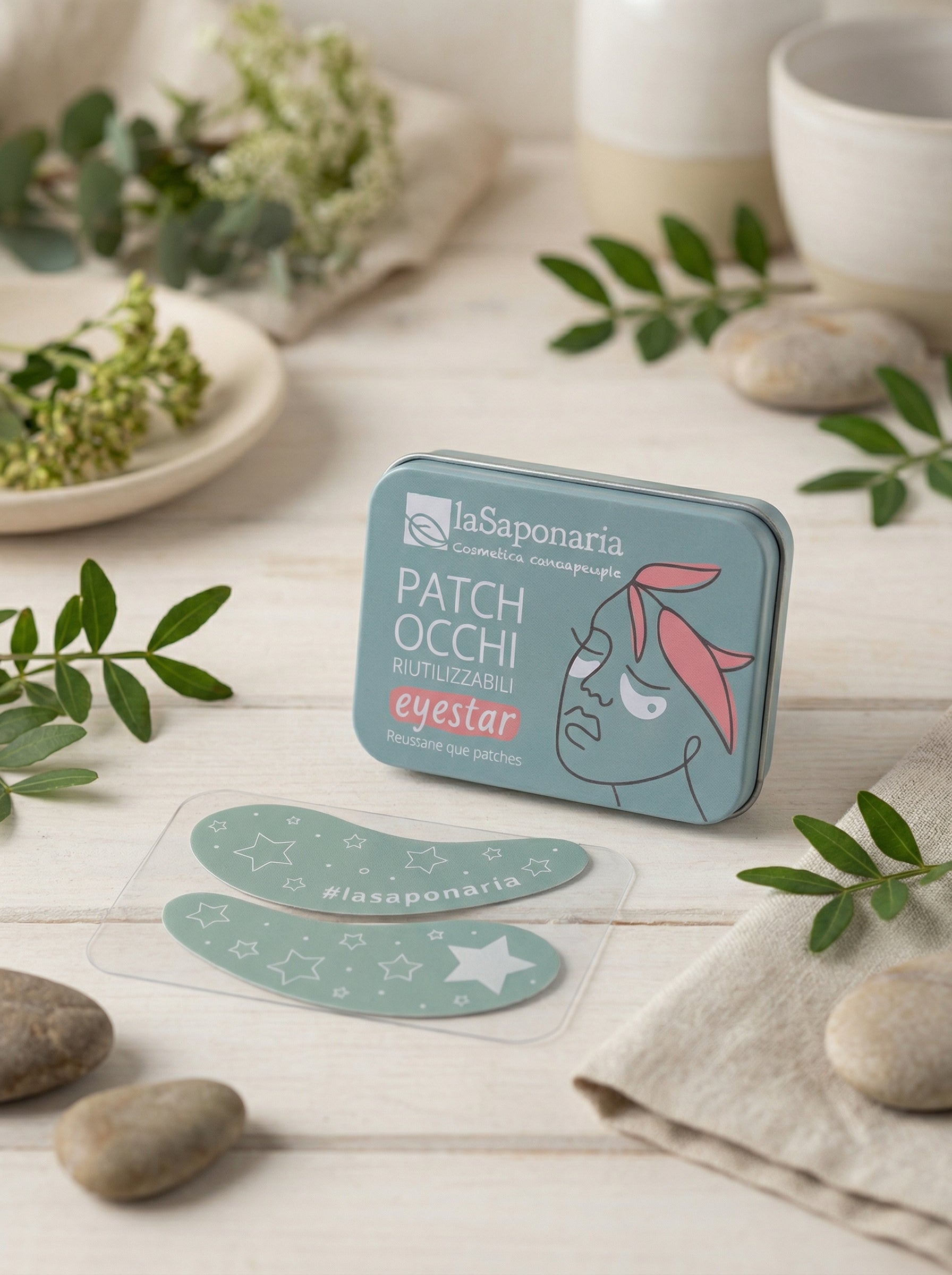Patch occhi riutilizzabili Eye Star - Per Sguardo Luminoso by La Saponaria — hero product photo