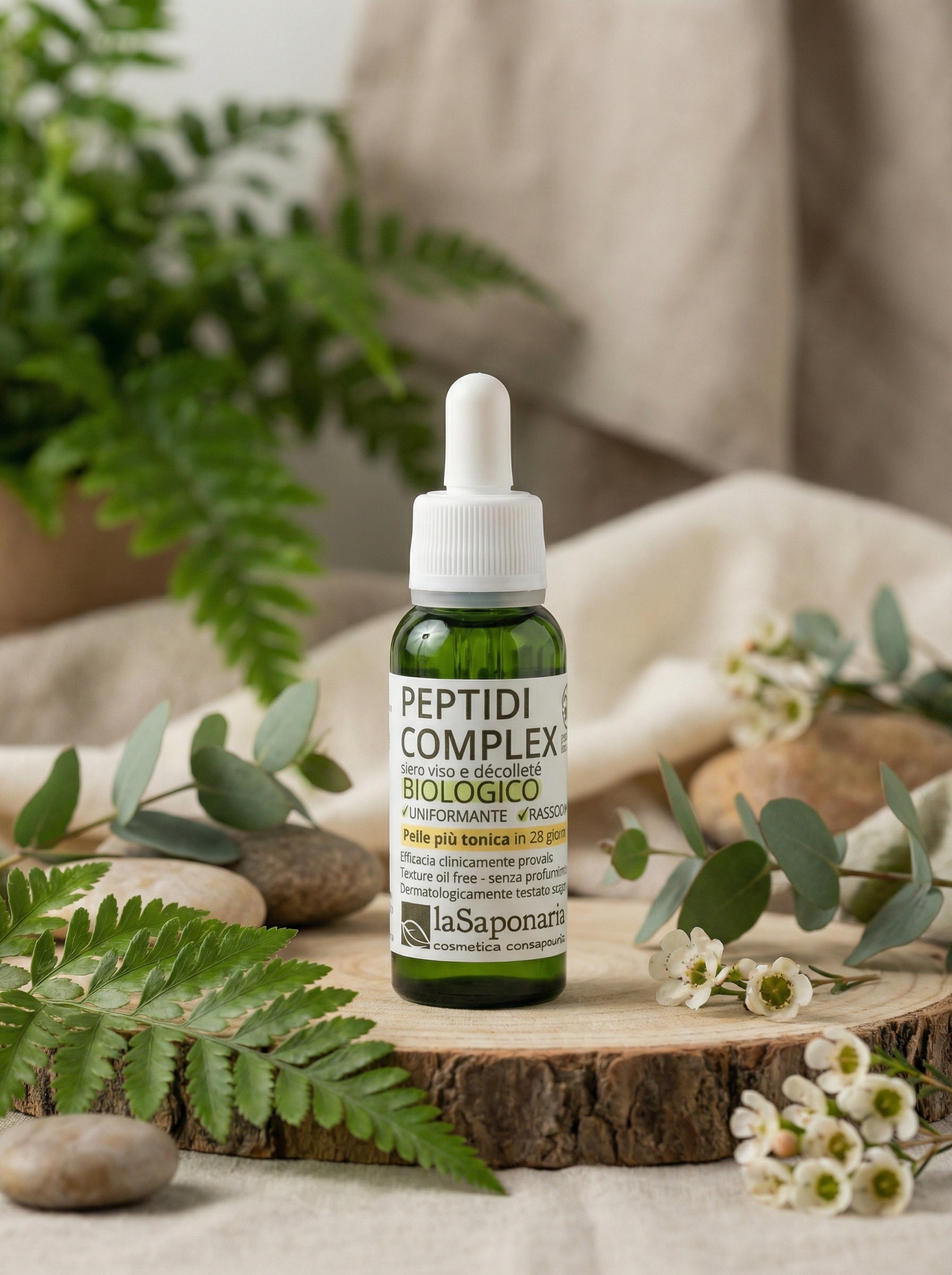 Peptidi Complex Siero Viso Rassodante e Tonificante by La Saponaria — hero product photo