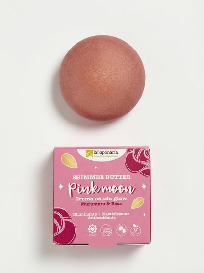 Pink Moon Crema Corpo Solida Illuminante by La Saponaria — product photo on white background
