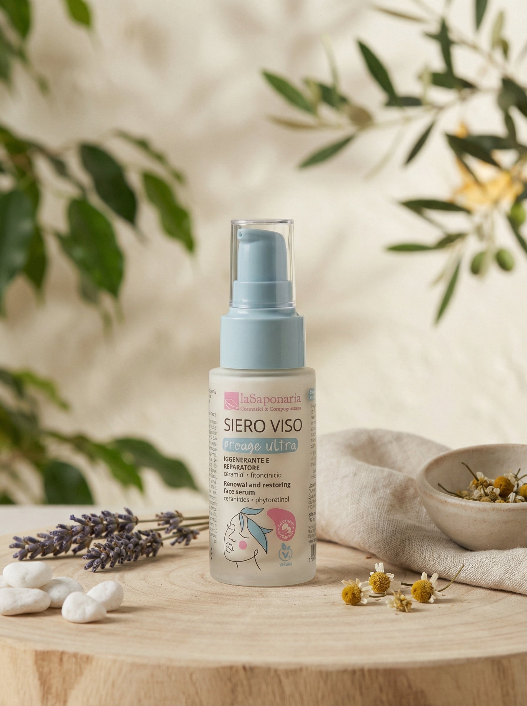 Proage Ultra Siero Viso per Pelli Mature con Ceramidi by La Saponaria — hero product photo