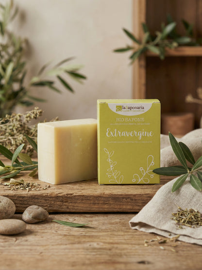 Sapone extravergine - Sapone Solido Neutro Pelli Delicate by La Saponaria — hero product photo