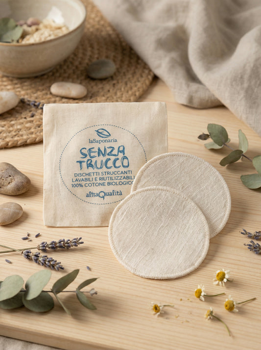 Set Dischetti Struccanti Lavabili Bio by La Saponaria — hero product photo