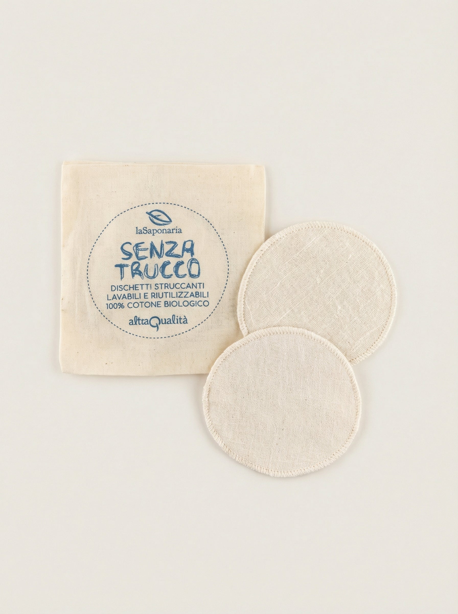 Set Dischetti Struccanti Lavabili Bio by La Saponaria — product photo on white background