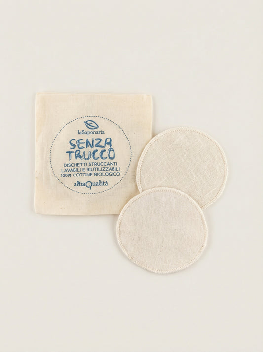 Set Dischetti Struccanti Lavabili Bio by La Saponaria — product photo on white background