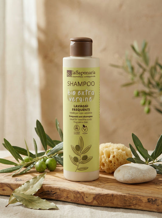 Shampoo Bio Extravergine - Delicato per Cute Sensibile by La Saponaria — hero product photo