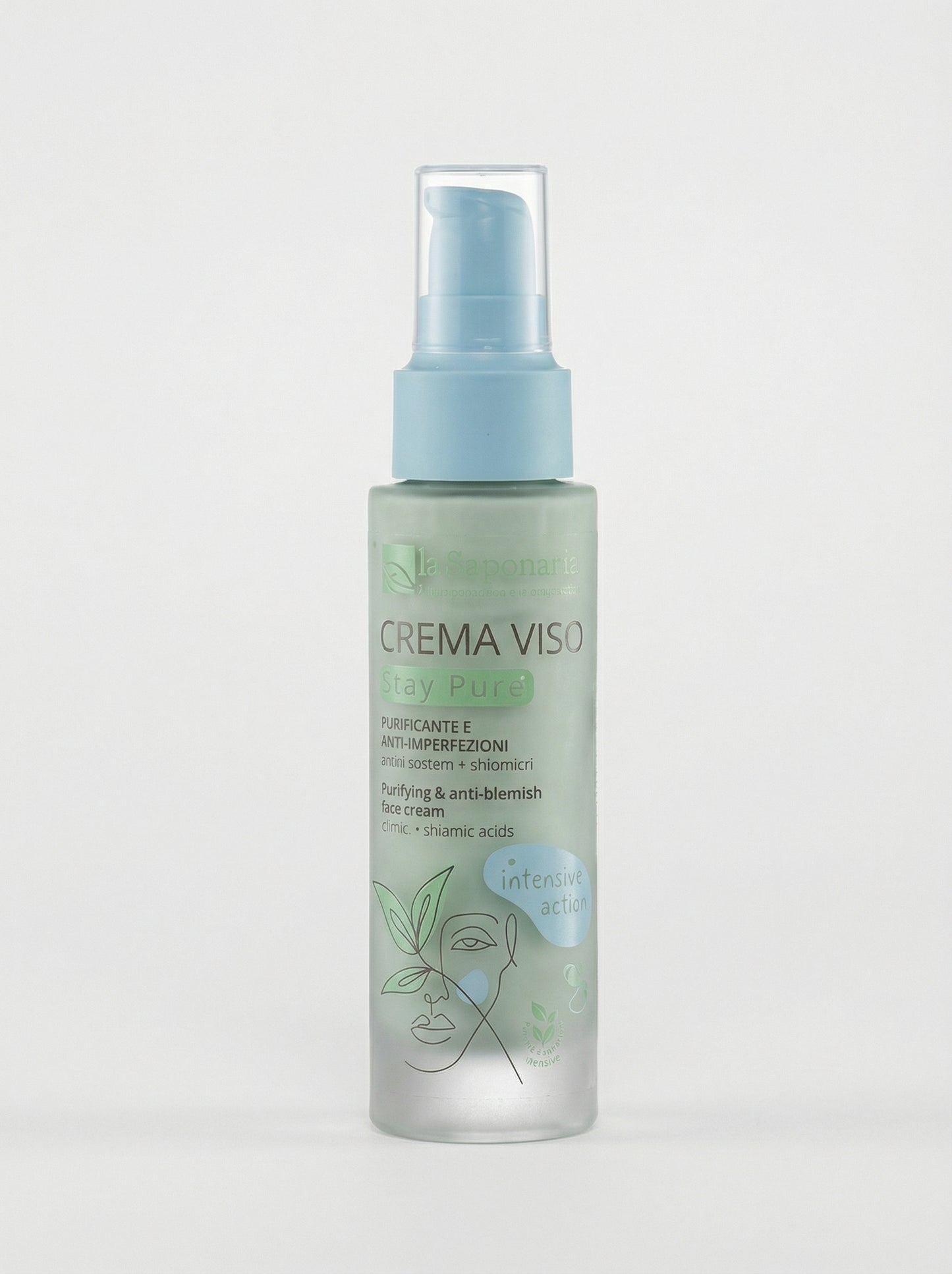 Stay Pure Crema Viso Purificante Anti-imperfezioni by La Saponaria — product photo on white background