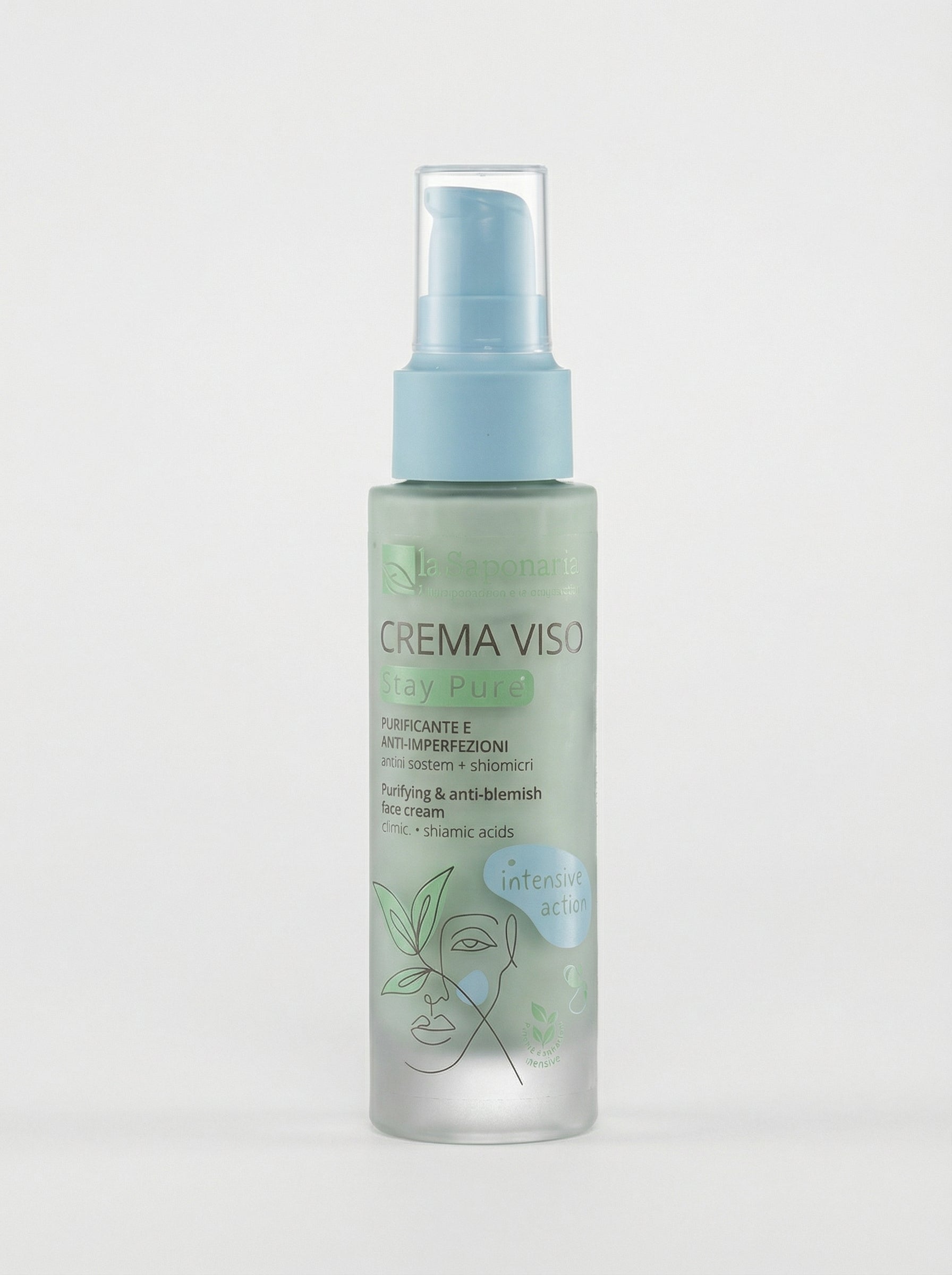Stay Pure Crema Viso Purificante Anti-imperfezioni by La Saponaria — product photo on white background