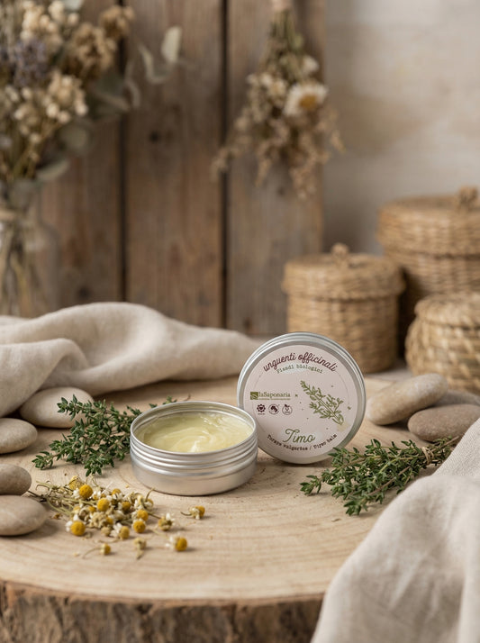 Unguento al Timo Balsamico Rinfrescante Bio by La Saponaria — hero product photo