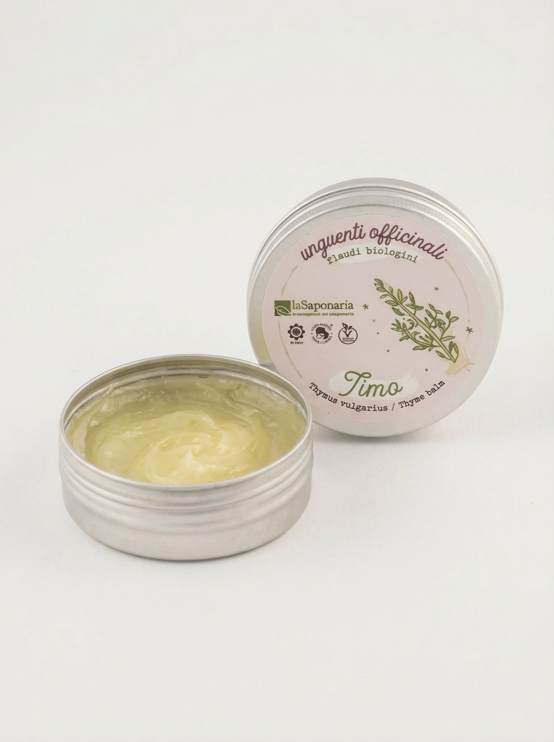 Unguento al Timo Balsamico Rinfrescante Bio by La Saponaria — product photo on white background