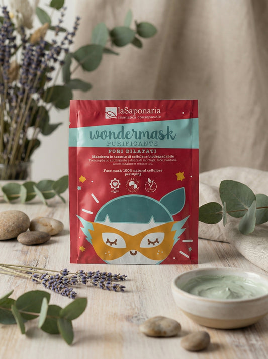 Wondermask - Maschera Viso Purificante e Riequilibrante by La Saponaria — hero product photo