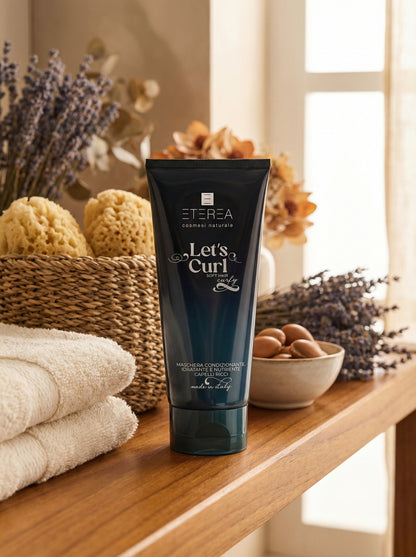 Let’s Curl – Maschera Condizionante Idratante e Nutriente per Capelli Ricci e Mossi by Eterea — hero product photo