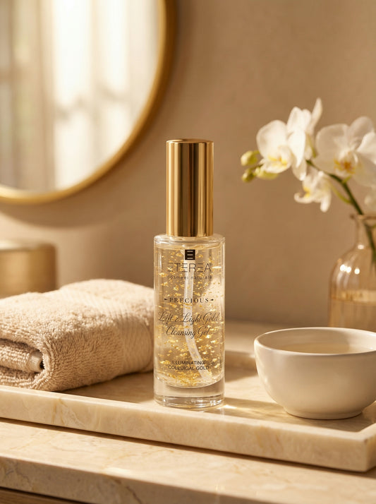 Detergente viso Lift & Gold Cleansing Gel - Travel Size by Eterea — hero product photo