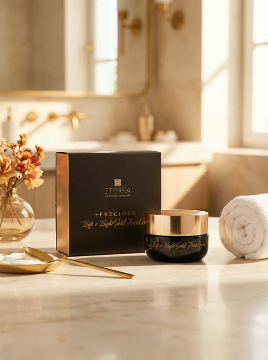 Crema viso anti-age Lift & Light Gold Face Cream by Eterea — hero product photo