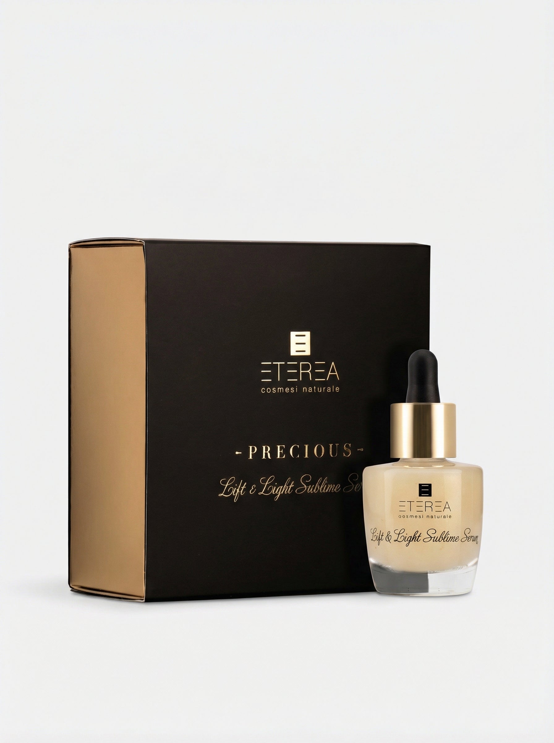 Siero viso anti-age Lift & Light Sublime Serum by Eterea — product photo on white background
