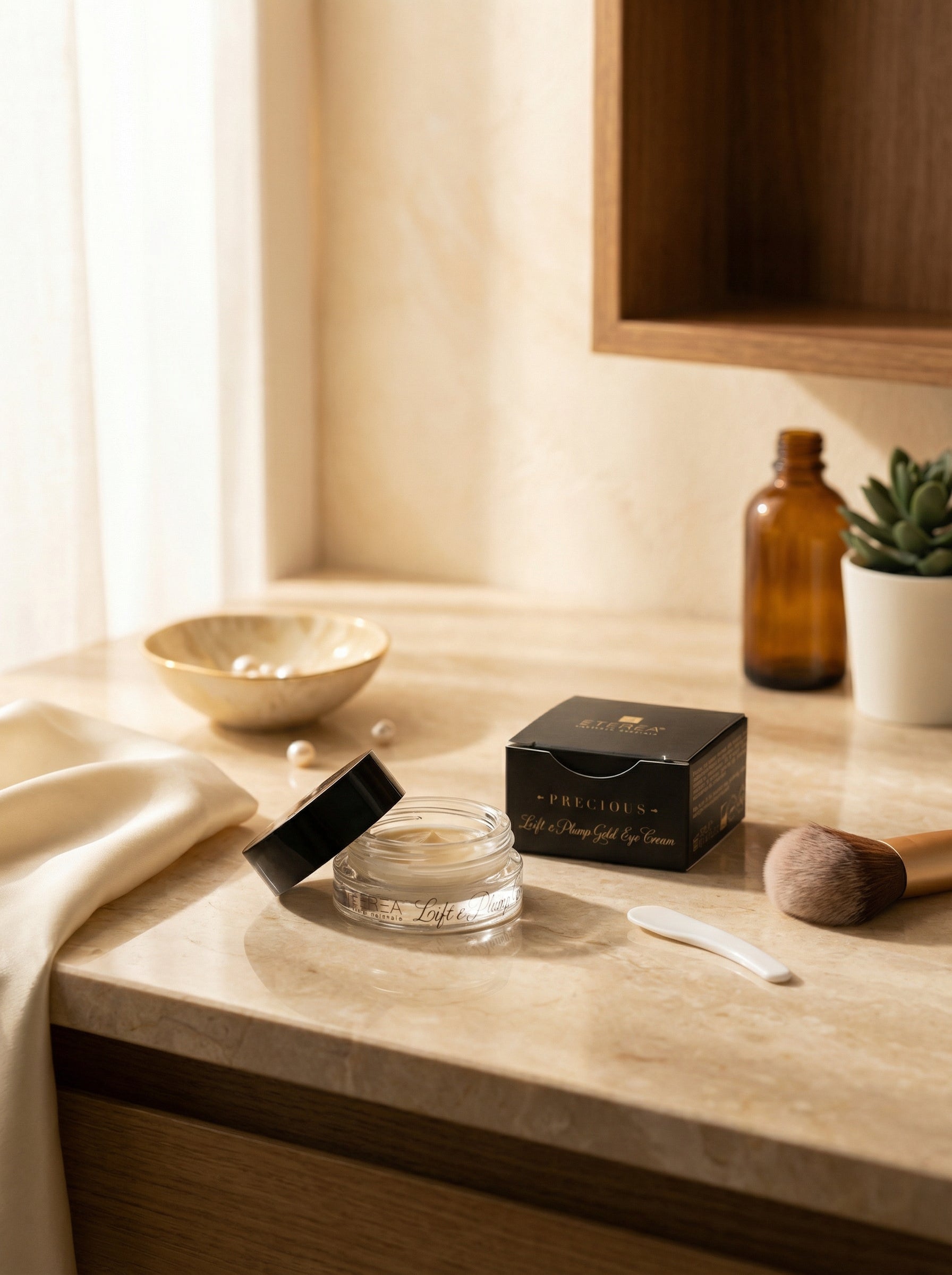Lift & Plump Gold Eye Cream - Travel Size by Eterea — hero product photo