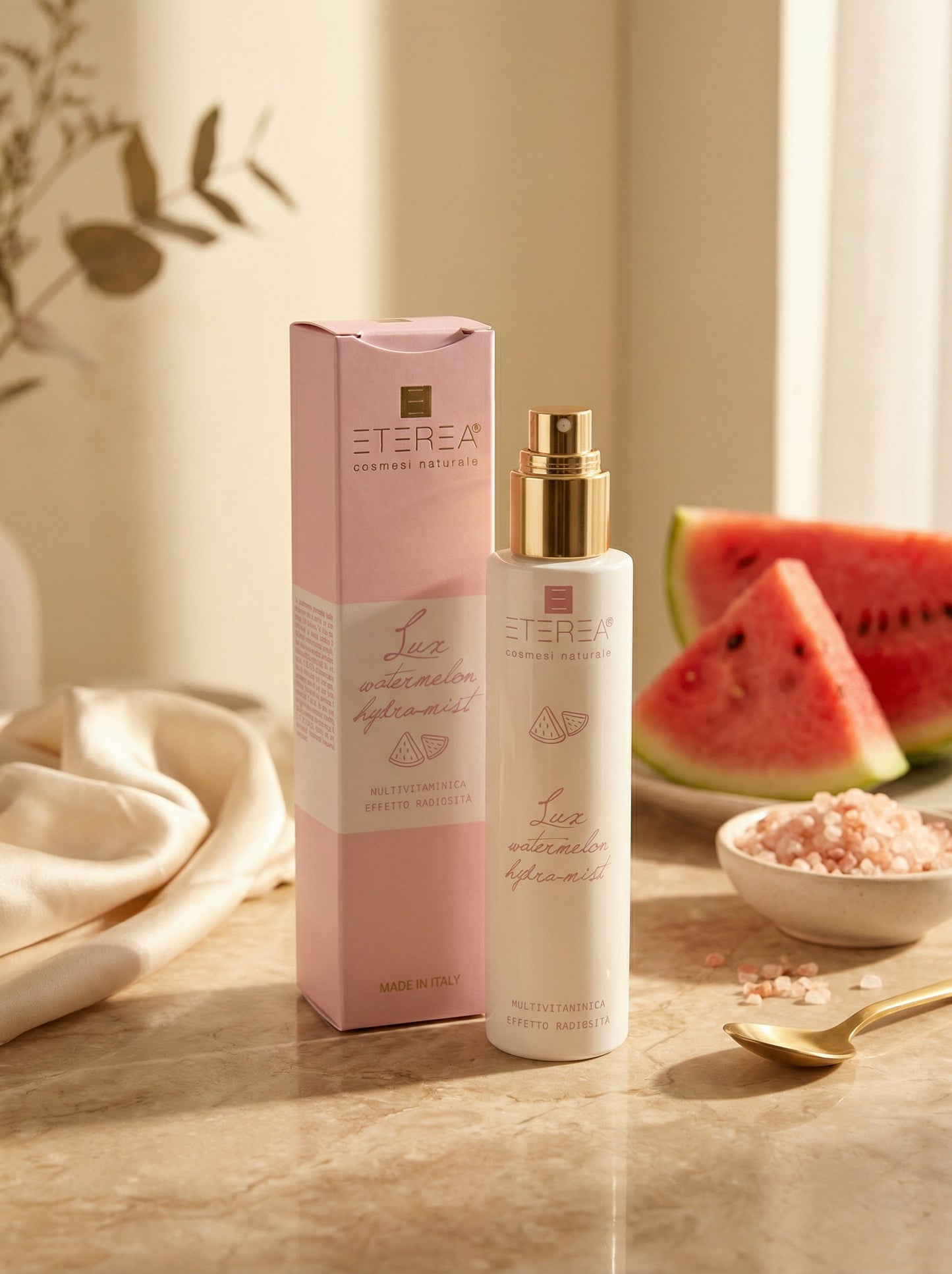 Essenza viso idratante Lux Watermelon Hydra-Mist by Eterea — hero product photo
