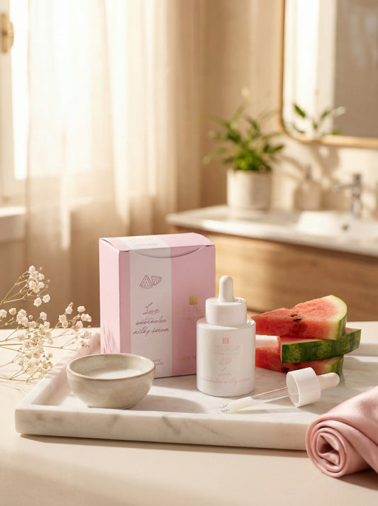 Emulsione viso Lux Watermelon Milky Serum by Eterea — hero product photo