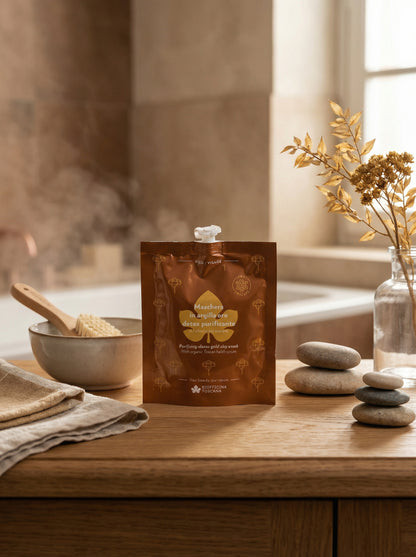 Maschera in argilla oro detox-purificante by Biofficina Toscana — hero product photo