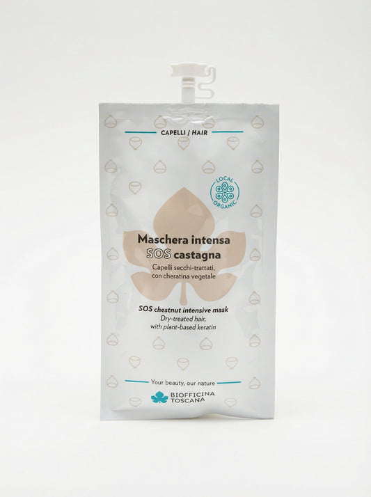 Maschera intensa SOS castagna by Biofficina Toscana — product photo on white background