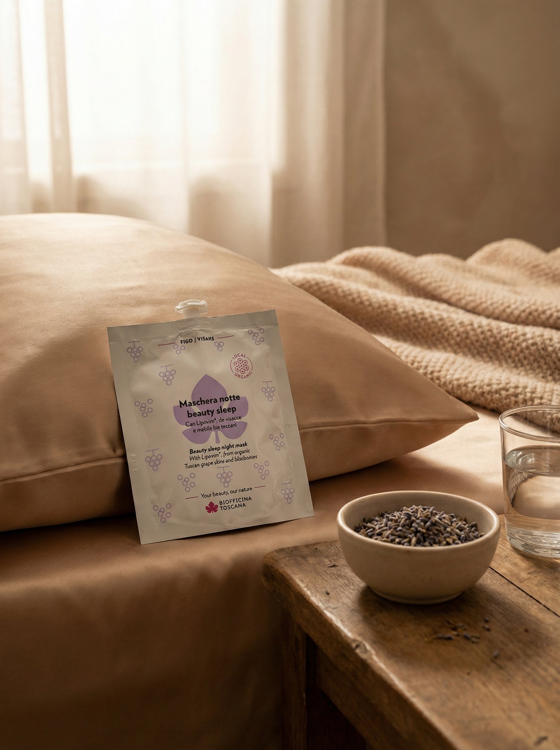 Maschera notte beauty sleep by Biofficina Toscana — hero product photo