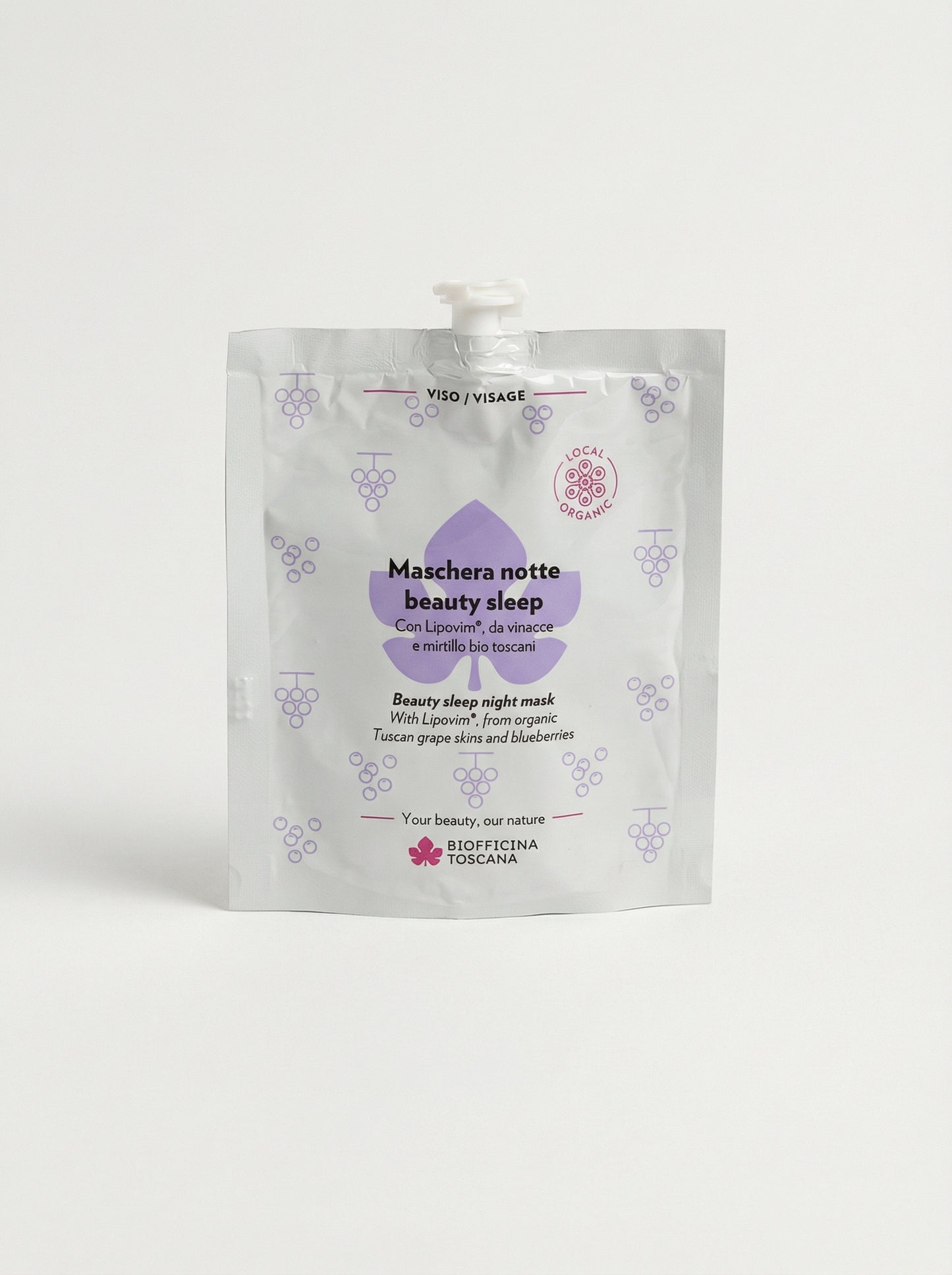 Maschera notte beauty sleep by Biofficina Toscana — product photo on white background
