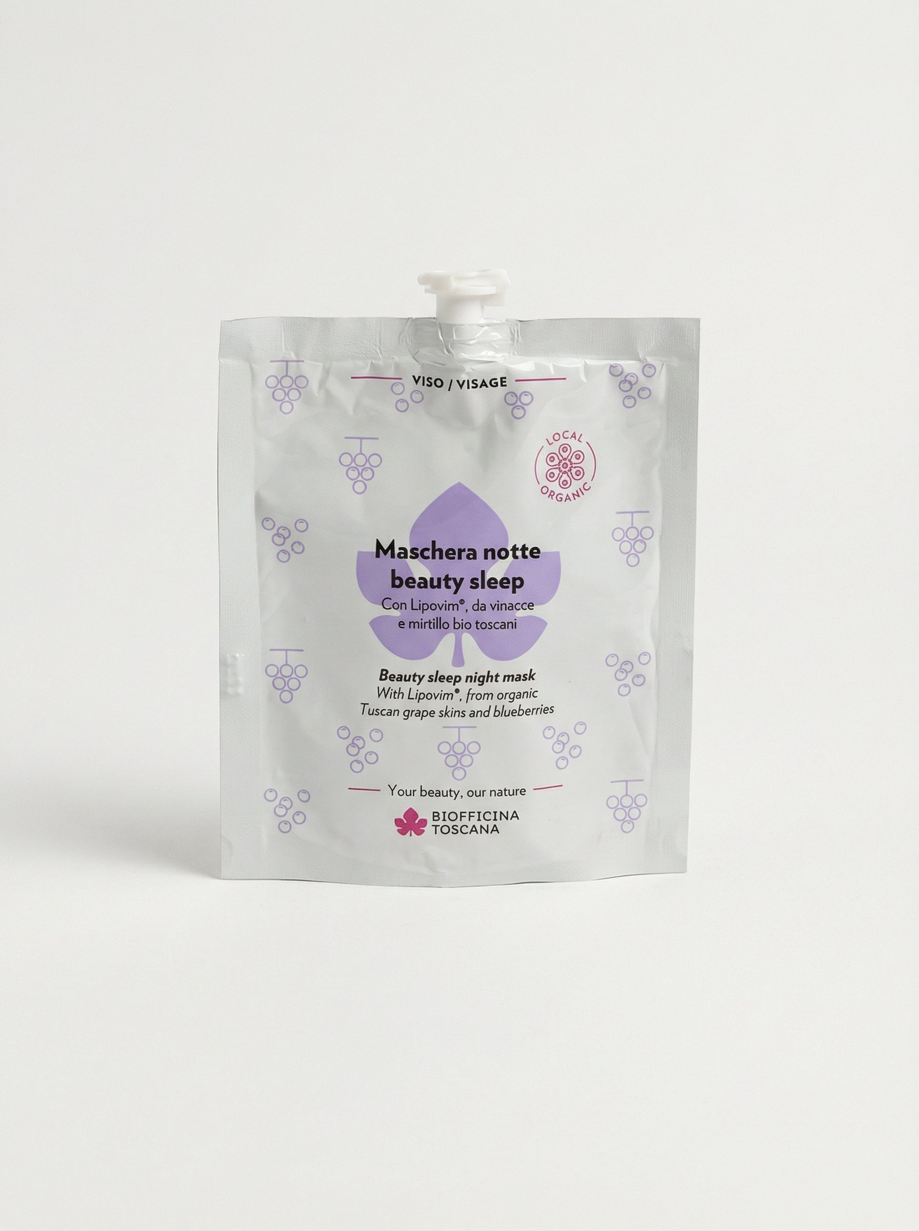 Maschera notte beauty sleep by Biofficina Toscana — product photo on white background