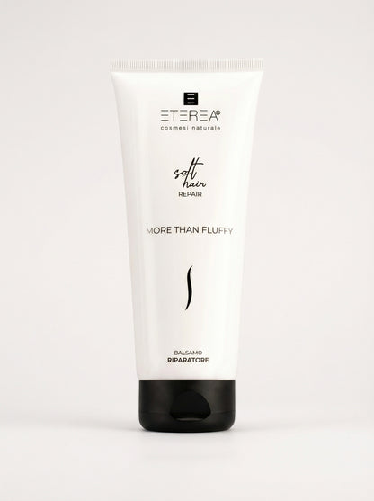 Balsamo capelli riparatore More Than Fluffy by Eterea — product photo on white background