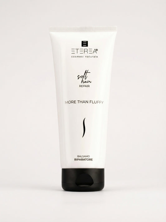 Balsamo capelli riparatore More Than Fluffy by Eterea — product photo on white background