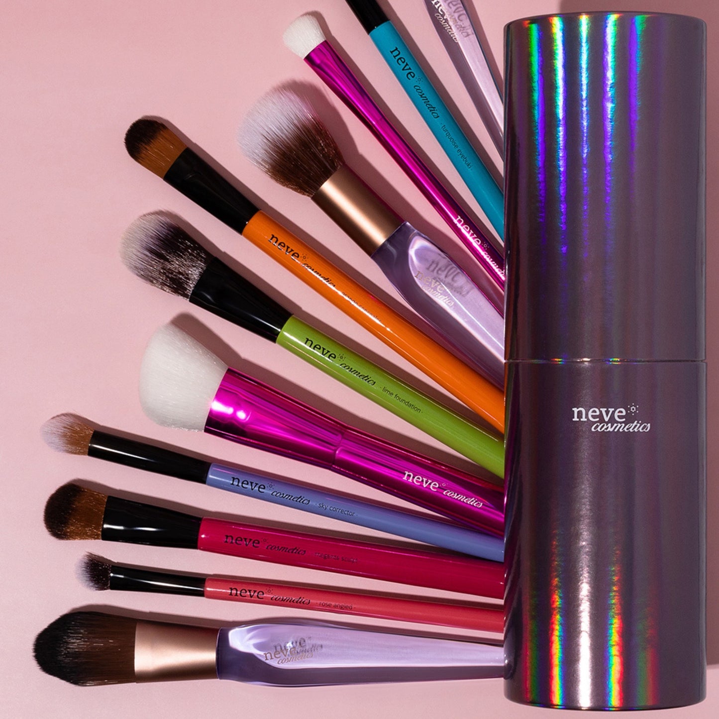 Professional Brush Holder Porta Pennelli per Esposizione e Trasporto