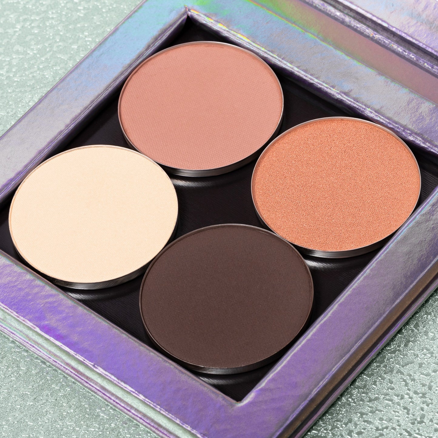 Holographic4 Creative Palette Personalizzabile Magnetica con Specchio