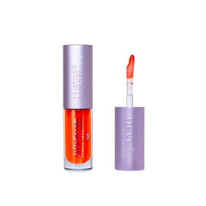 JellyCream - Gloss Labbra Vegano Effetto Specchio Non Appiccicoso