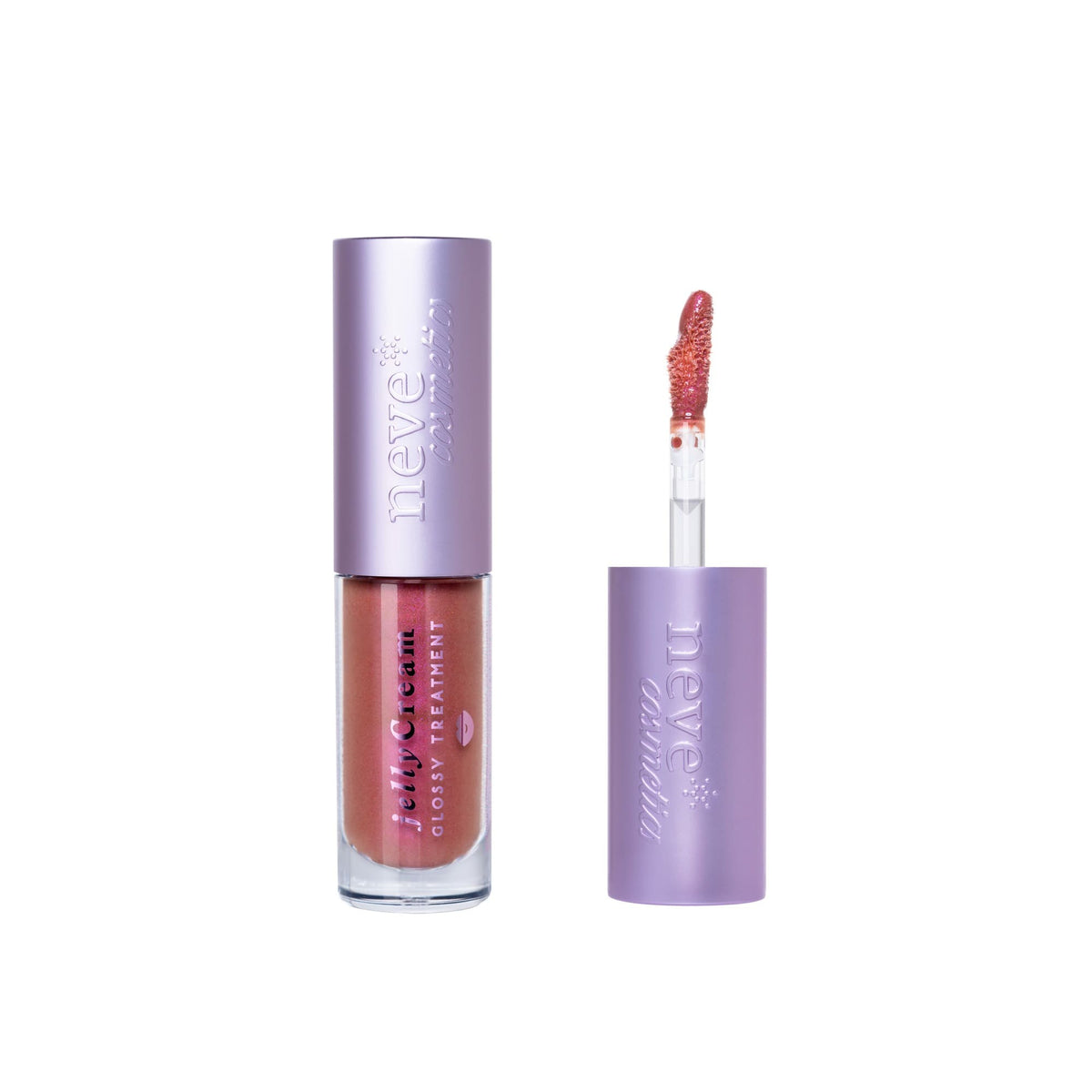 JellyCream - Gloss Labbra Vegano Effetto Specchio Non Appiccicoso