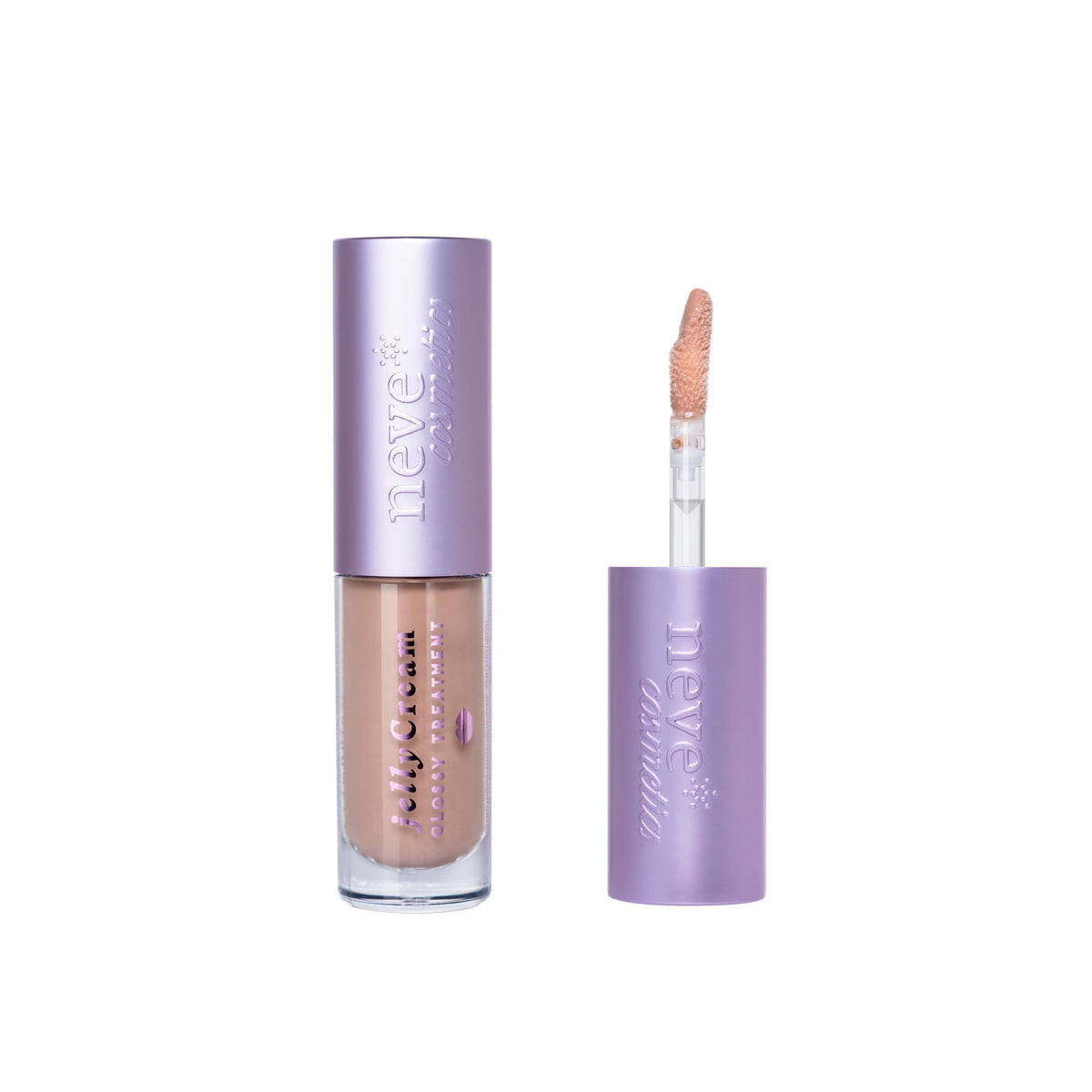 JellyCream - Gloss Labbra Vegano Effetto Specchio Non Appiccicoso