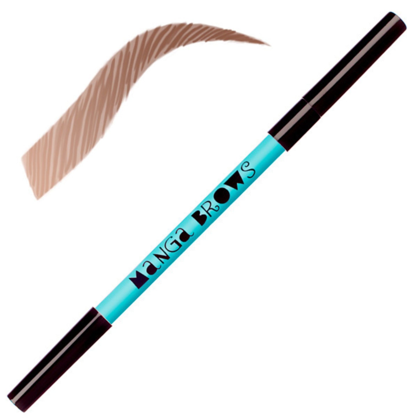 Manga Brows Matita Sopracciglia Doppia Punta Definizione Naturale
