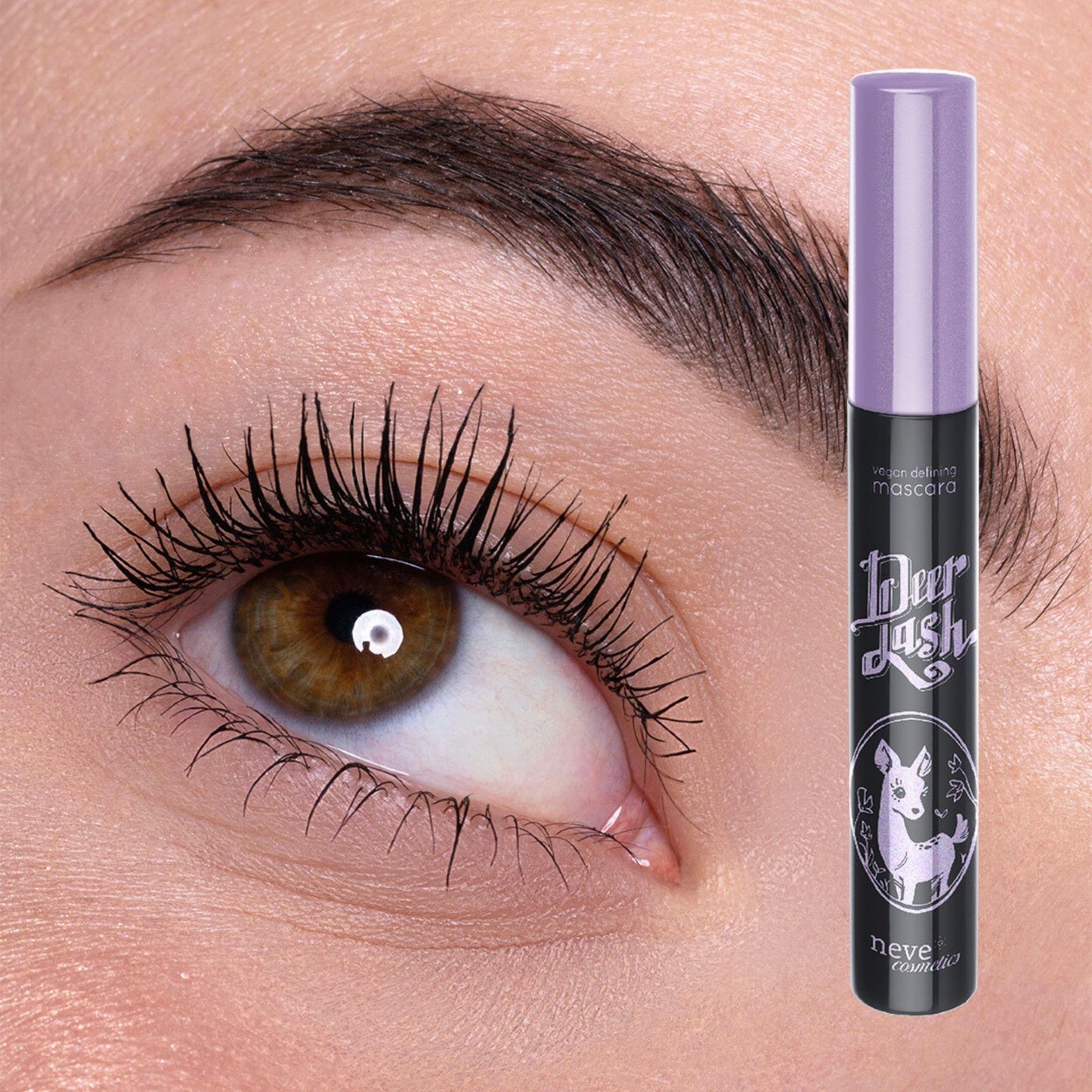 DeerLash Mascara Ciglia Nere e Definite
