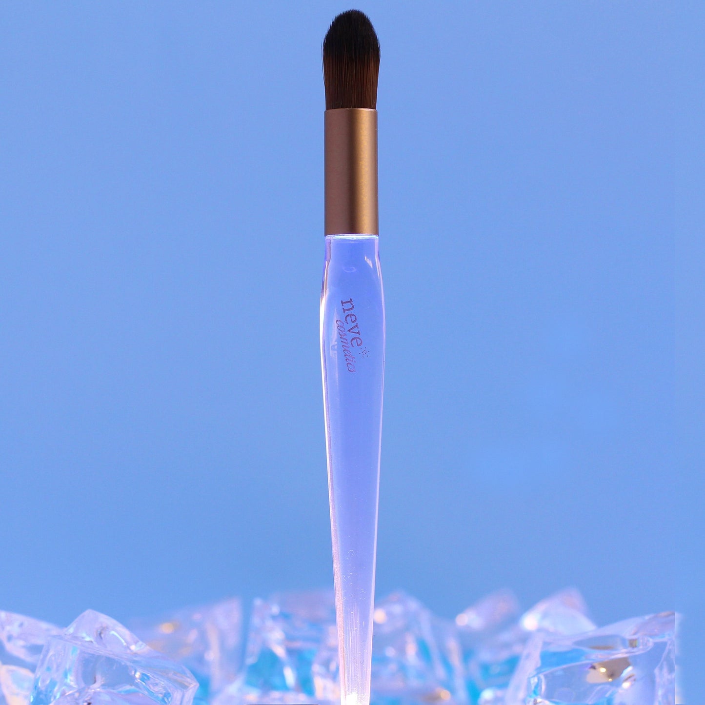 Crystal Corrector Pennello Viso e Occhi per Correzione e Contouring