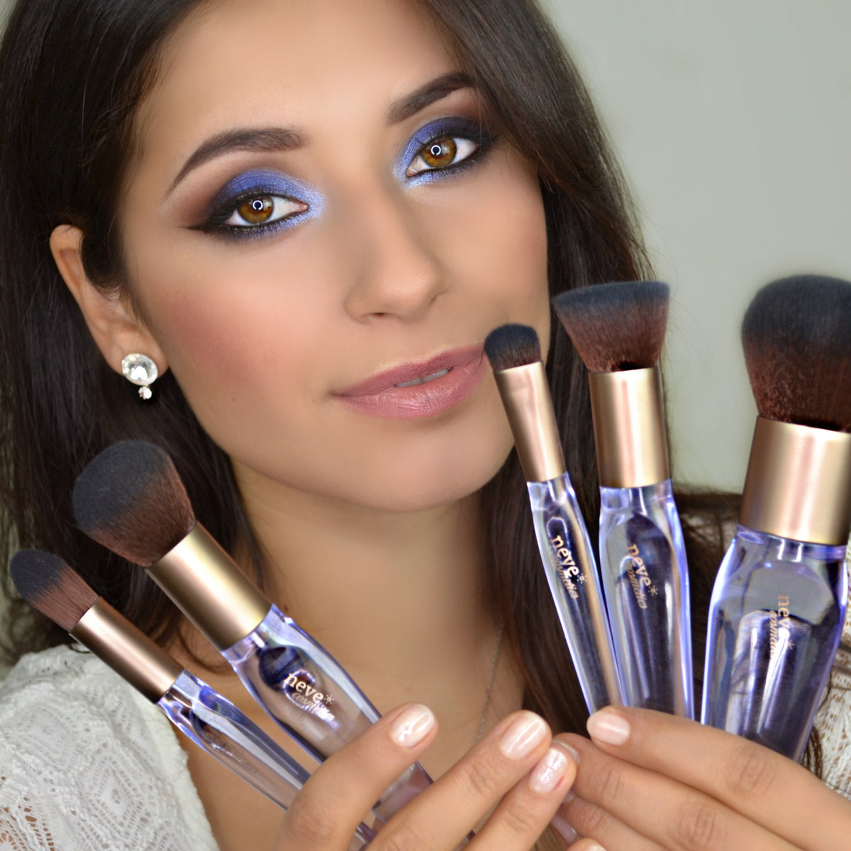 Crystal Diffuse Pennello Duofibre per Ciprie Blush e Terre