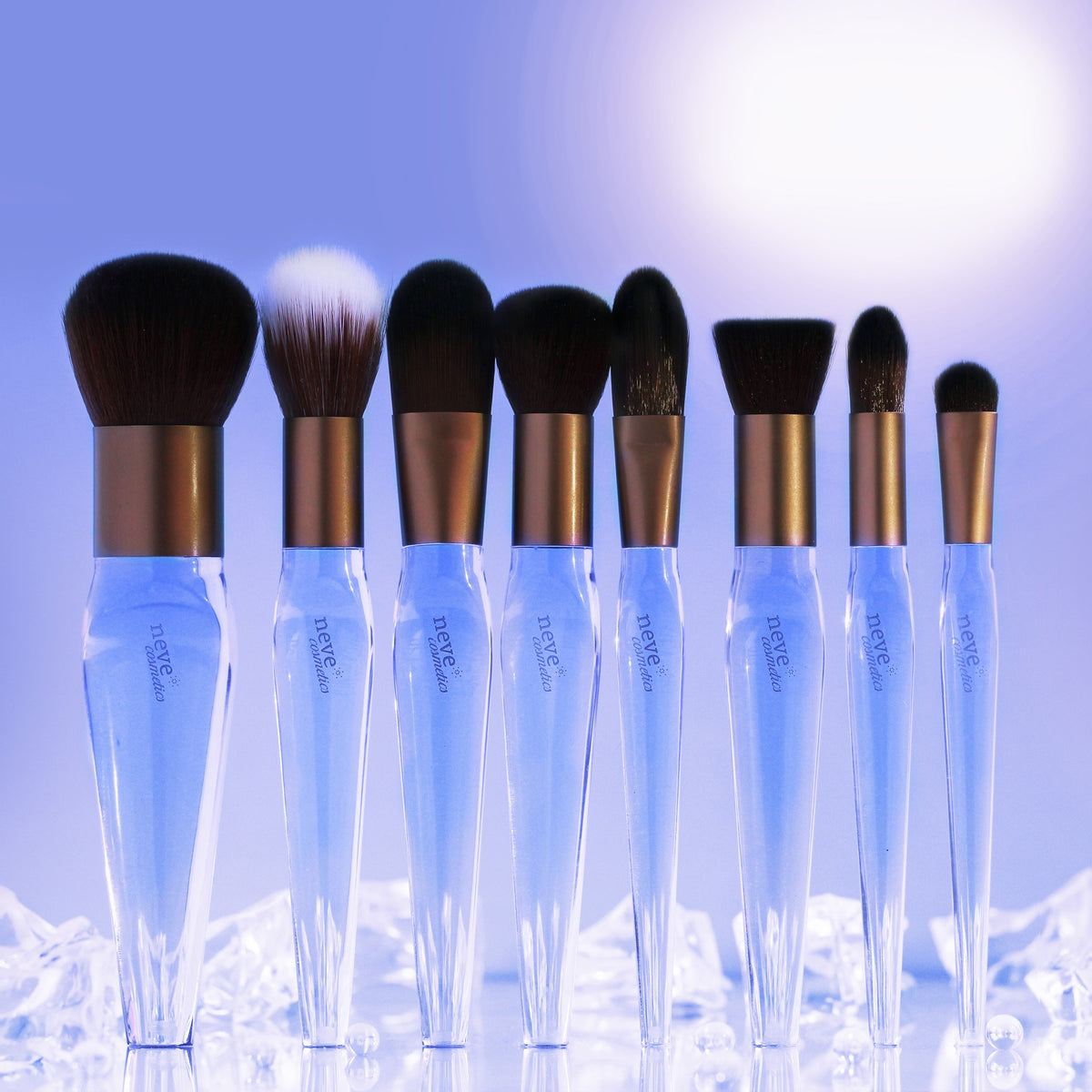 Crystal Diffuse Pennello Duofibre per Ciprie Blush e Terre