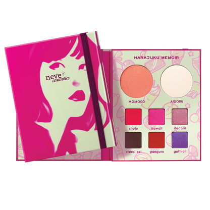 Harajuku Memoir Palette Ombretti Blush e Cipria