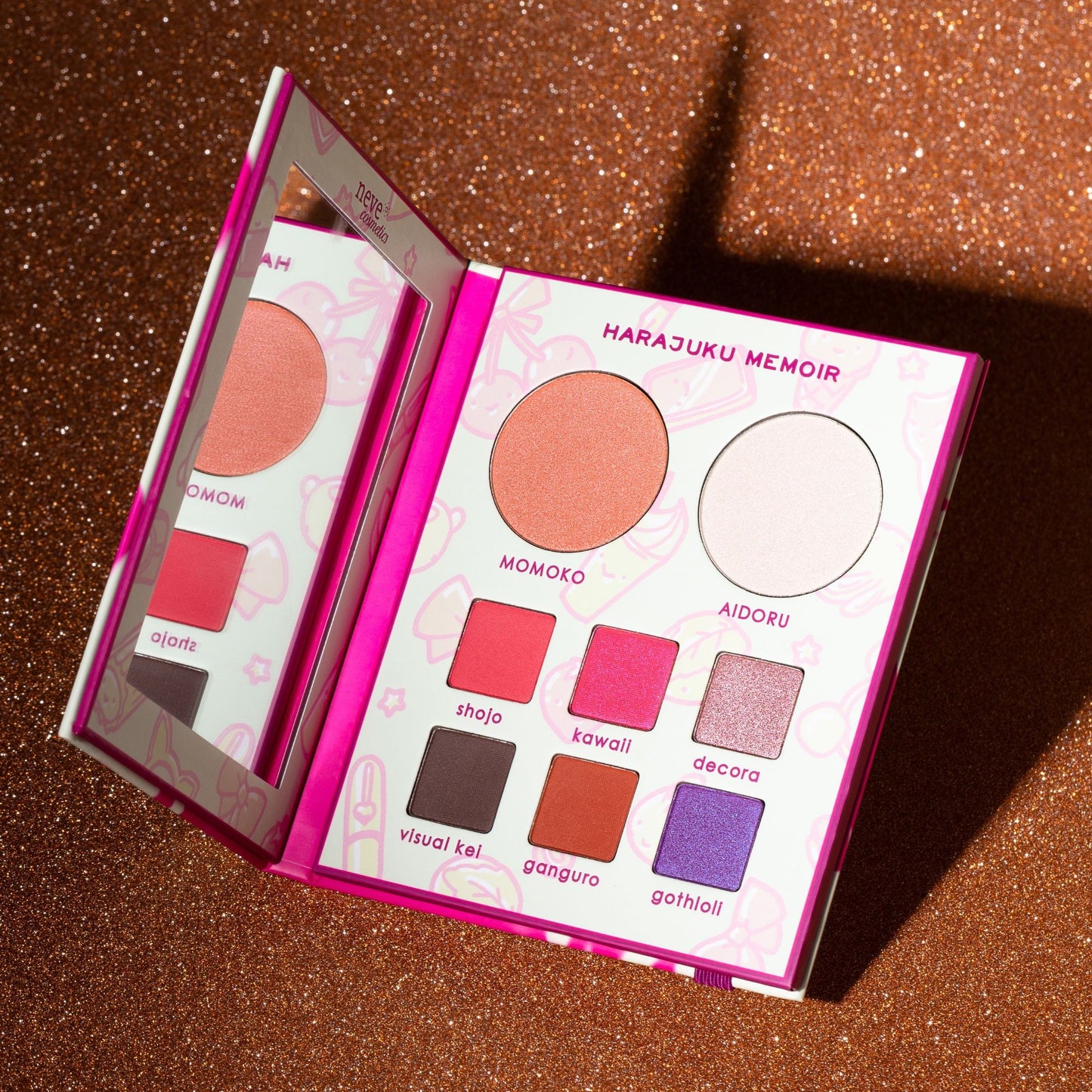 Harajuku Memoir Palette Ombretti Blush e Cipria
