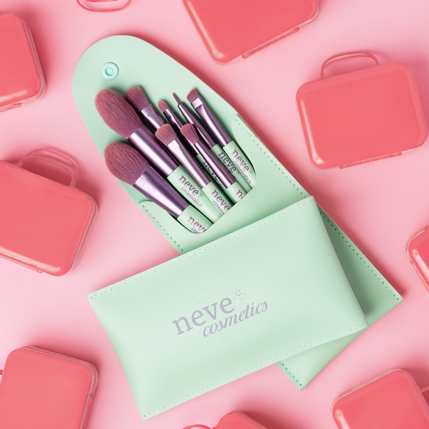 Set Pennelli Pastel Pop - Kit Trucco Professionale