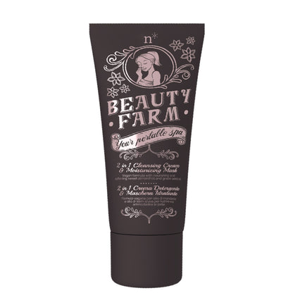Beauty Farm Crema Viso Detergente & Maschera Idratante 2 in 1