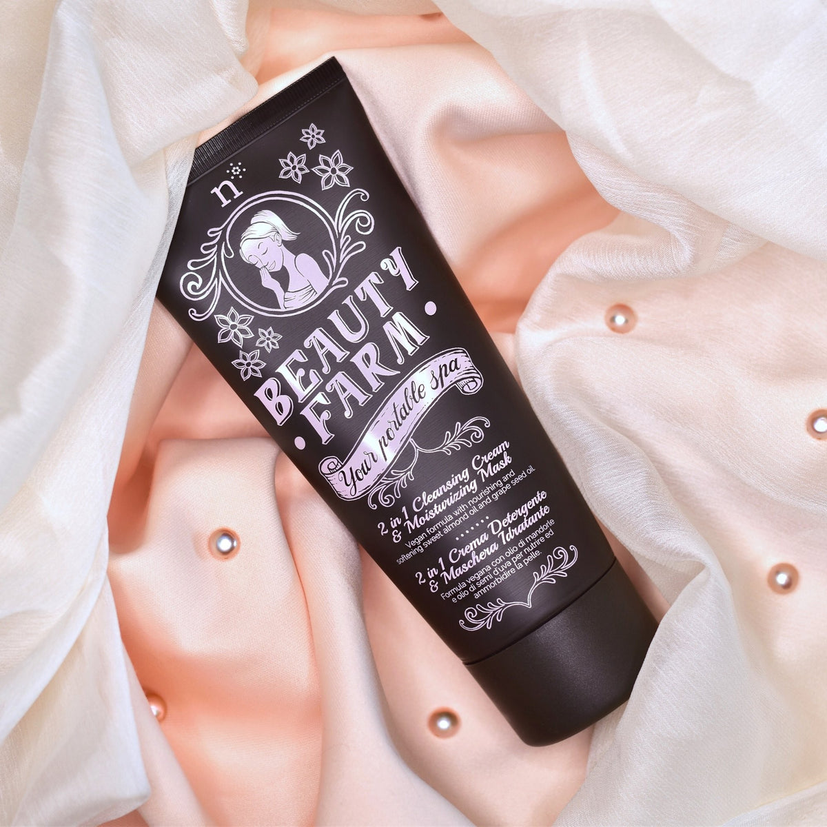 Beauty Farm Crema Viso Detergente & Maschera Idratante 2 in 1