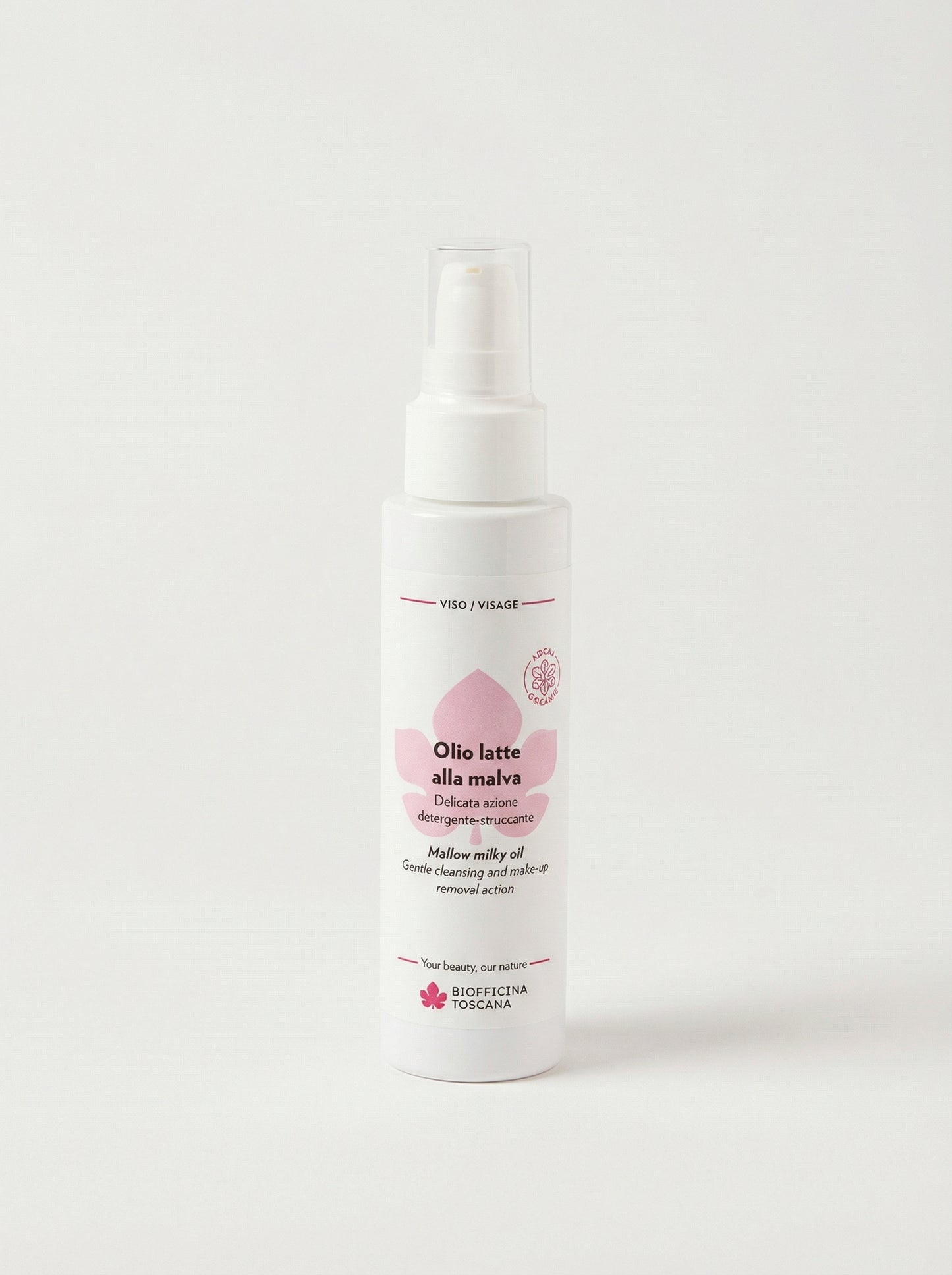 Olio latte alla malva by Biofficina Toscana — product photo on white background