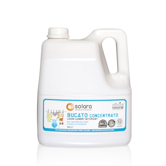 Solara Detersivo Bucato a Mano e in Lavatrice con Olio di Oliva