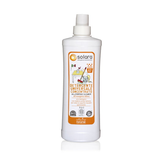 Detergente Universale Concentrato Solara per Superfici Lavabili