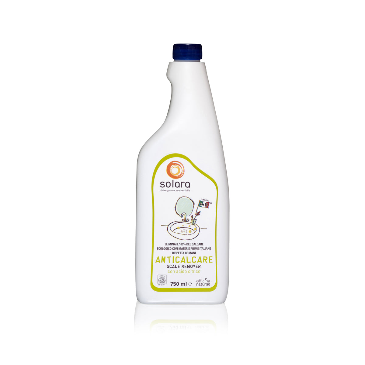 Solara Anticalcare Ecologico Ricarica per Sanitari e Piastrelle